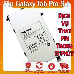 Pin Webphukien cho Samsung Galaxy Tab Pro 8.4 Việt Nam T320 T325 T4800E - 4800mAh 