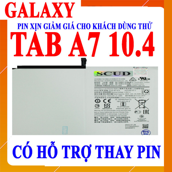 Pin Webphukien cho Samsung Galaxy Tab A7 10.4 Việt Nam T505 - 7040mAh