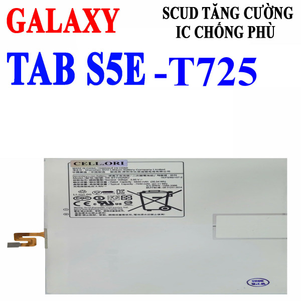 Pin Webphukien cho Samsung Galaxy Tab S5E EB-BT725ABU 7040mAh