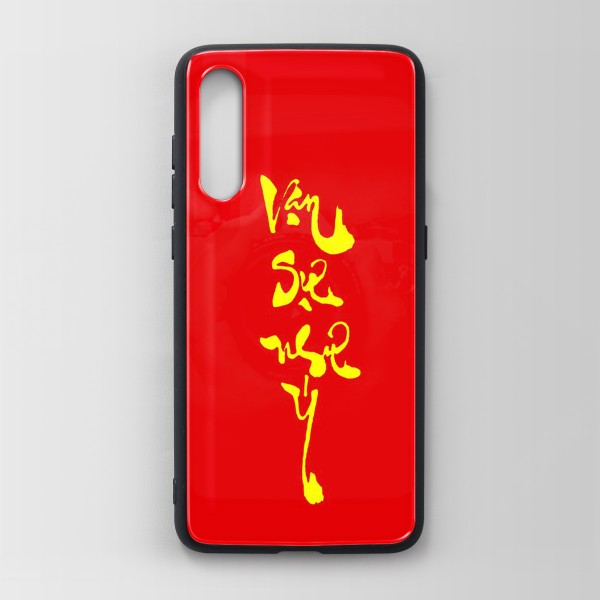 Ốp lưng kính in hình cho Xiaomi Mi 9 Tết Mùa Xuân 2020 (mẫu 27) - Hàng chính hãng