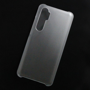 Ốp lưng nhựa cứng Xiaomi Mi Note 10 Lite nhám trong