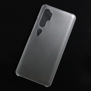 Ốp lưng nhựa cứng Xiaomi Mi Note 10, Mi Note 10 Pro nhám trong