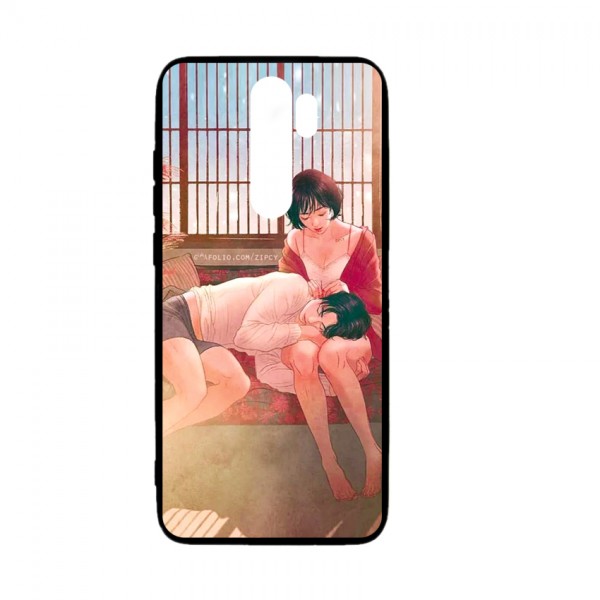 Ốp lưng kính in hình cho Xiaomi Redmi Note 8 Pro Valentine (mẫu 45) - Hàng chính hãng