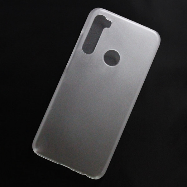 Ốp lưng nhựa cứng Xiaomi Redmi Note 8 nhám trong