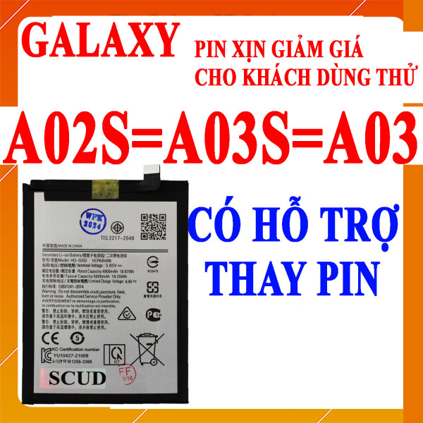 Pin Webphukien cho Samsung Galaxy A02S A03 A03S Việt Nam- HQ-50S 5000mAh