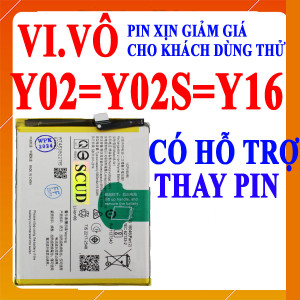 Pin Scud cho Vivo Y02/Y02S/Y16 B-W1 5000 mAh Việt Nam