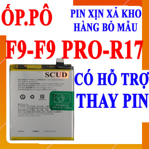 Pin Webphukien cho Oppo R17, F9 RAM 4G, F9 Pro BLP681 - 3500mAh 