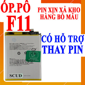 Pin Webphukien cho Oppo F11 Việt Nam BLP707 - 4020mAh
