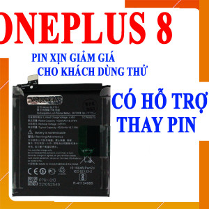 Pin Webphukien OnePlus One Plus 8 Việt Nam - BLP761 4300mAh