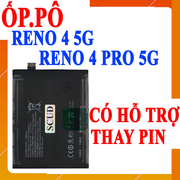 Pin Webphukien cho Oppo Reno 4 5G, Reno 4 Pro 5G Việt Nam - BLP789 3975 mAh