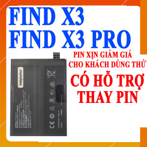 Pin Webphukien cho Oppo Find X3, Find X3 Pro Việt Nam - BLP831 4450mAh 