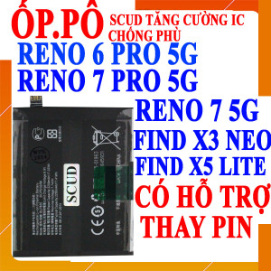 Pin Webphukien cho Oppo Reno 6 Pro 5G, Reno 7 Pro 5G, Reno 7 5G, Find X3 Neo, Find X5 Lite - BLP855 BLP905 4450 mAh