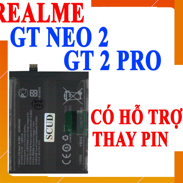Pin Scud Realme GT Neo 2, Realme GT2 Pro, Realme GT 2 Pro BLP887 dung lượng 4940 mAh