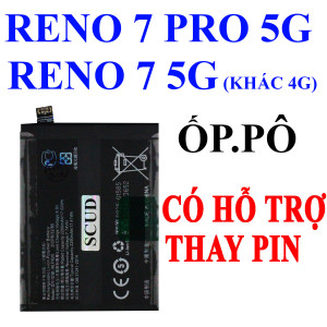 Pin Webphukien cho Oppo Reno 7 Pro 5G, Reno 7 5G BLP905 4450 mAh