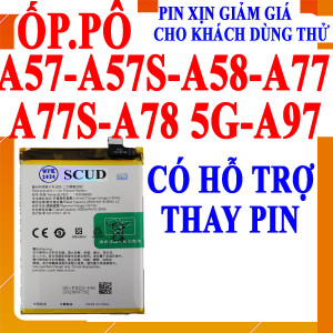 Pin Scud Oppo A57/A57S/A58/A77S/A77/A78 5G/A97 BLP923 5000 mAh