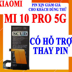Pin Webphukien cho Xiaomi Mi 10 Pro 5G Việt Nam BM4M - 4500mAh 