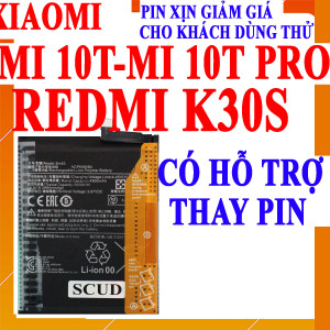 Pin Webphukien cho Xiaomi Mi 10T Pro 5G, Mi 10T, Redmi K30S Việt Nam BM53 - 5000 mAh