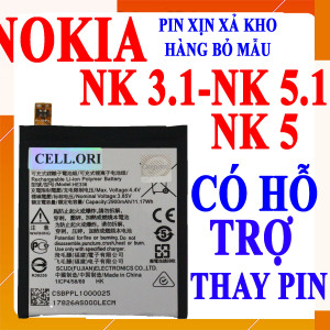 Pin Webphukien cho Nokia 3.1, Nokia 5, Nokia 5.1 Việt Nam HE336 - 2900mAh 