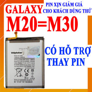 Pin Webphukien cho Samsung Galaxy M20 M30 Việt Nam M205F EB-BG580ABU - 5000mAh 