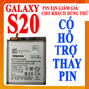 Pin Webphukien cho Samsung Galaxy S20 Việt Nam - EB-BG980ABY 4000mAh