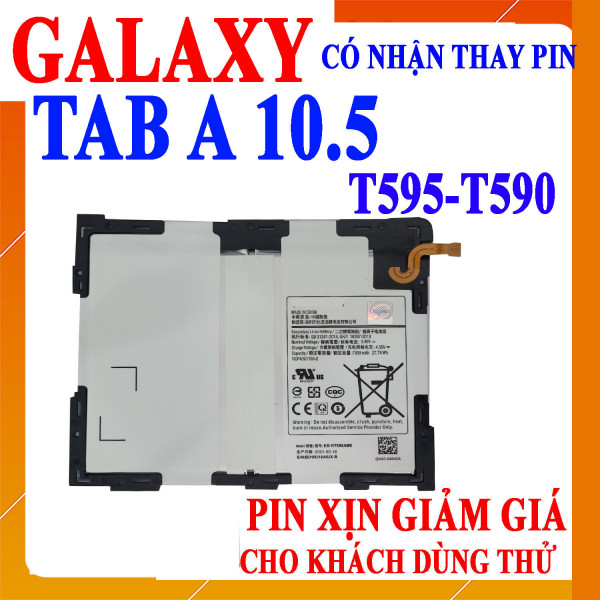 Pin Webphukien cho Samsung Galaxy Tab A 10.5 Việt Nam T590 T595 - EB-BT595ABE 7300mAh