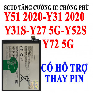 Pin Webphukien cho Vivo Y51 2020, Y52S, Y31S, Y31 2020, Y27 5G, Y72 5G Việt Nam B-O8 B-08 5000mAh